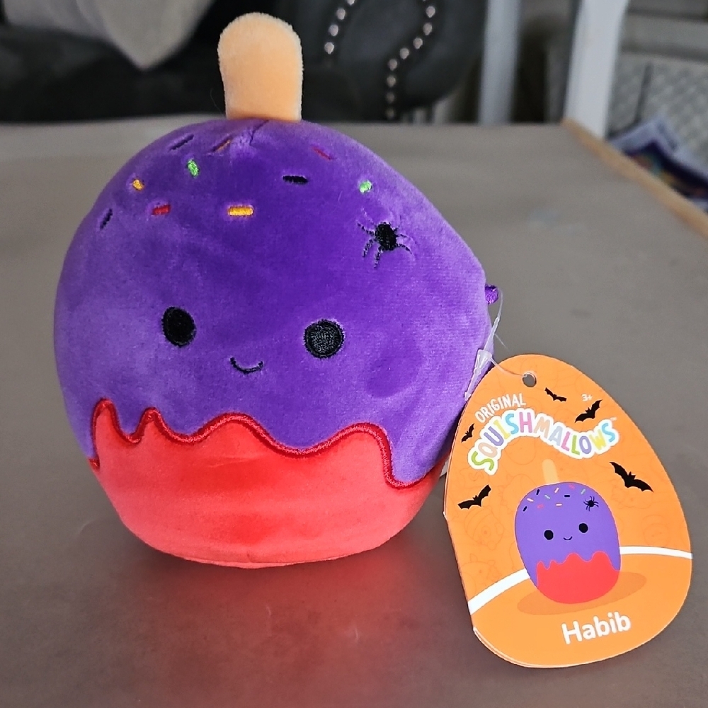 4.5" Habib The Candy Apple Halloween Squishmallow 2024